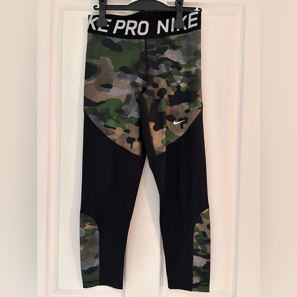 NIKE PRO Legging CAMO COMPRESSION 7/8 SIZE L - Picture 4 of 7
